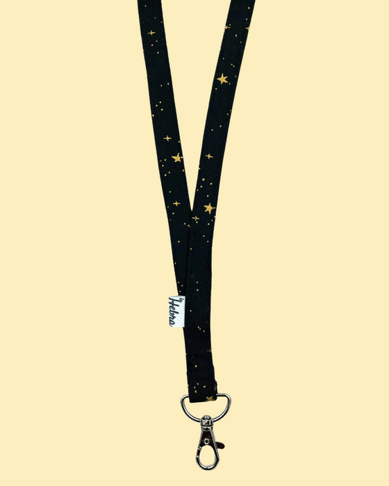 Lanyard Estrella Black