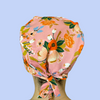 Gorro Clínico Lively Floral Coral