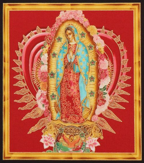 Panel Virgen Rojo
